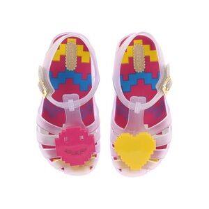 Mini Melissa emoji sandals for toddler